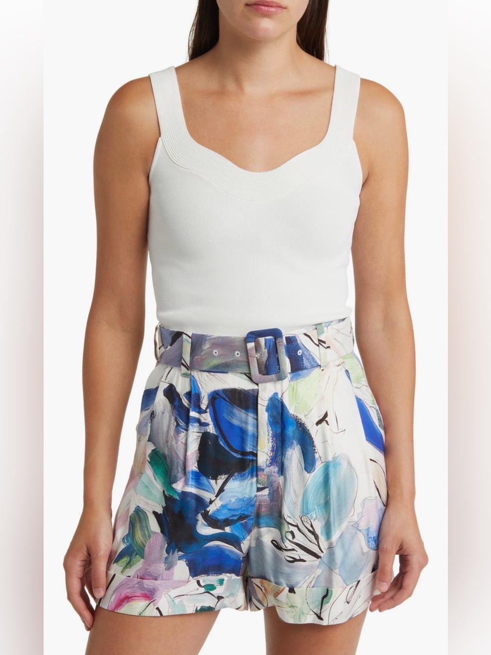 ted baker london hanniea ottoman sweater tank size 8
